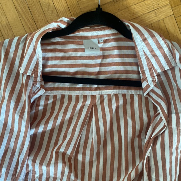 Ichi striped button down shirt - Picture 4 of 5